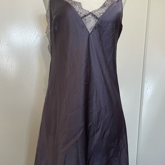 Victoria’s Secret purple lace panel slip dress - Picture 3 of 11